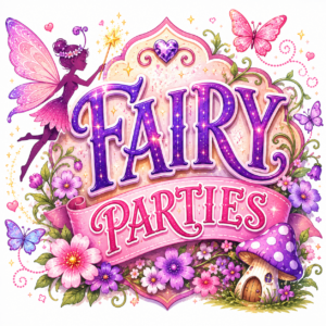 Fairy party logo clickable
